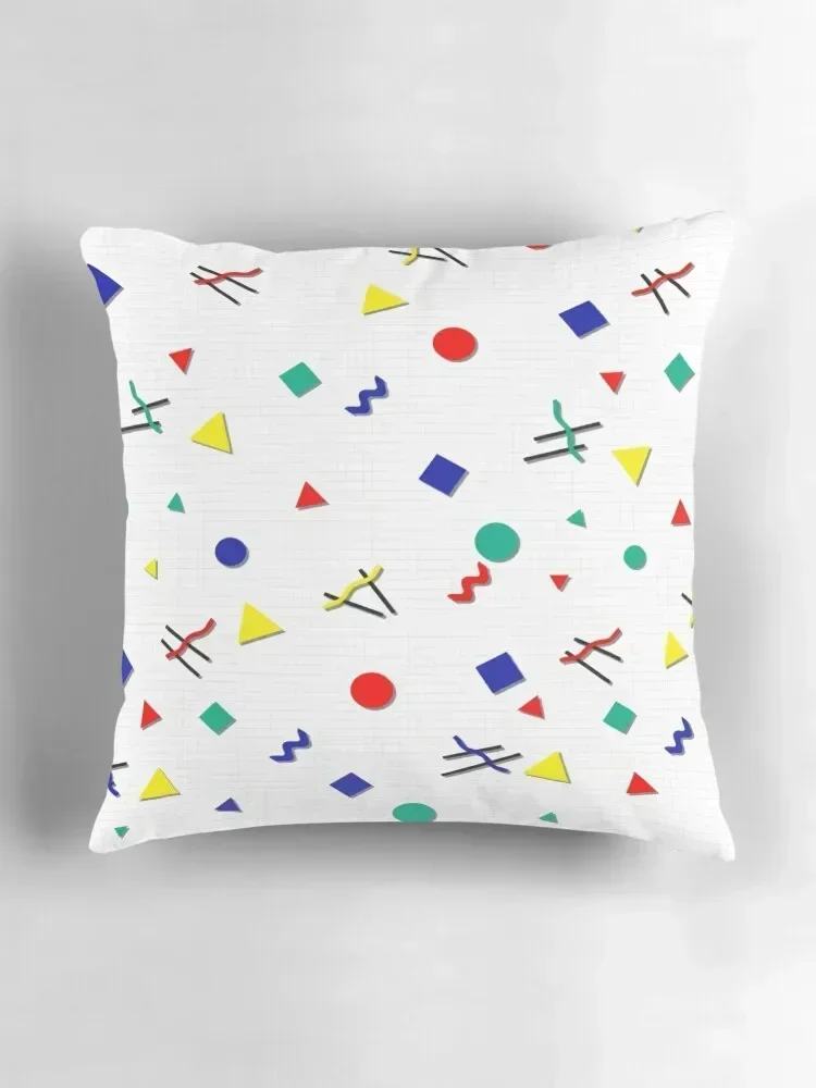 Подушка Squiggle 90-х годов новогодняя подушка для дивана в клетку