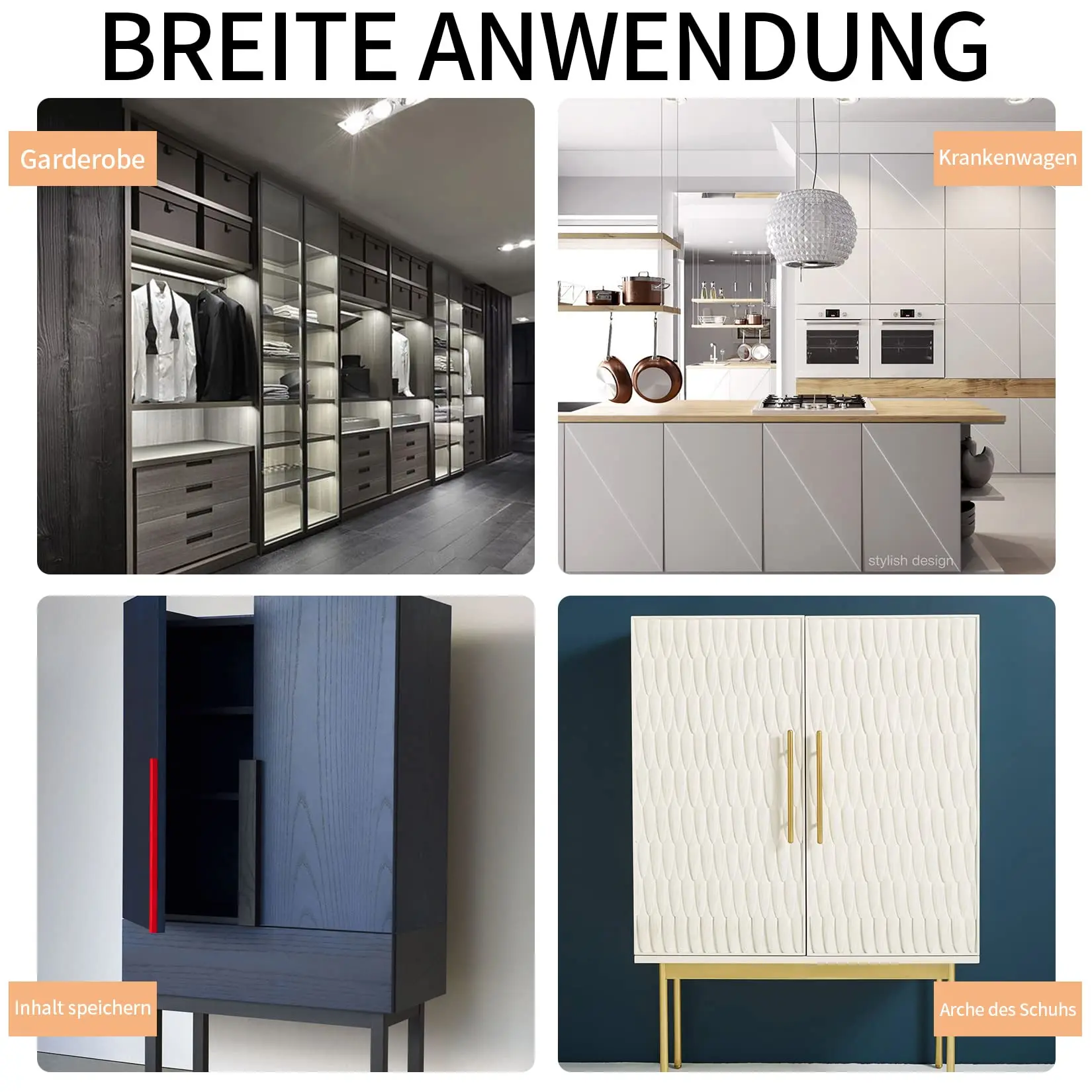 Зажим для мебели 45 градусов с винтами