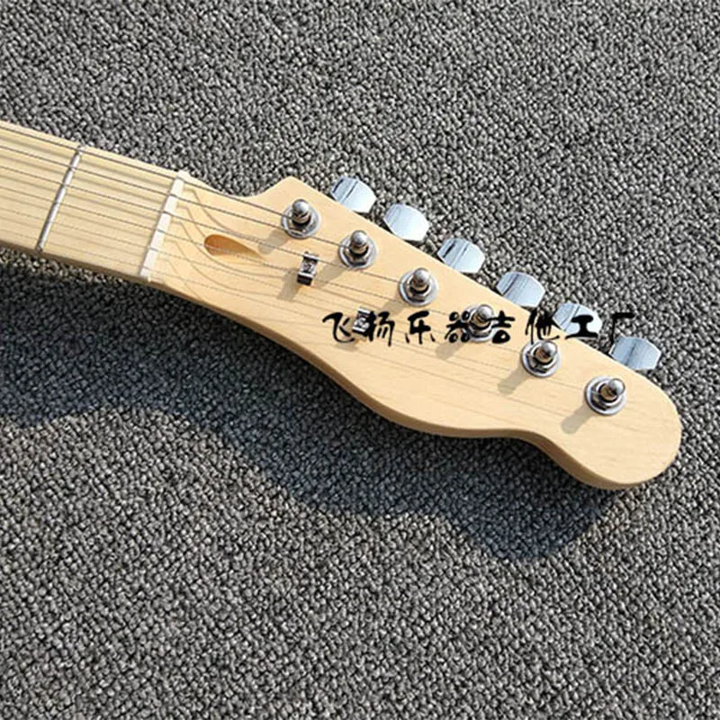 Telecaster TL электрическая гитара Mahogny Body Maple Neck Бесплатная доставка в наличии |
