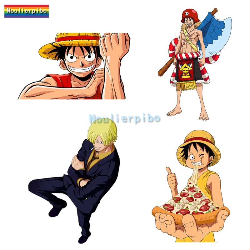 

Personality Anime One Piece Car Sticker Sauron Sanji Vinyl Waterproof PVC Car Window Bumper Motorcycle Helmet Laptop Decal