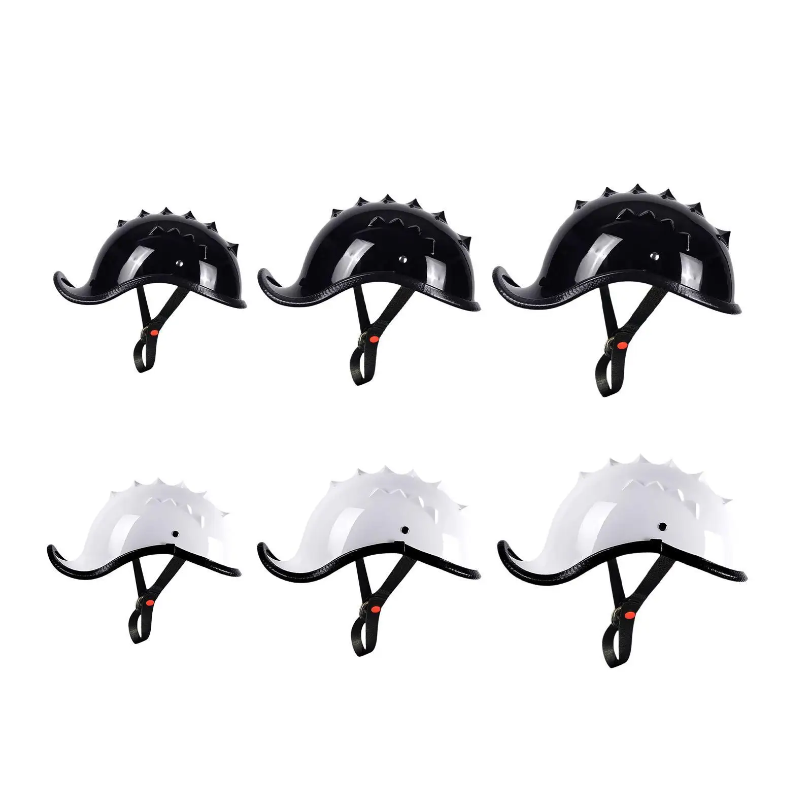 Половина лица с черепом шлем быстросъемная пряжка мотоциклетный полушлем в