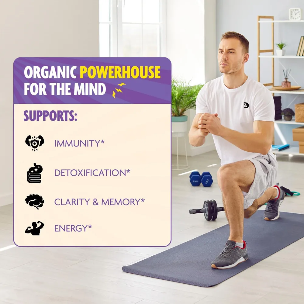 30 патчей 5 в 1 полукомплексные промывочные патчи Lion's Mane Chaga Maitake Shiitake Reishi Focus и