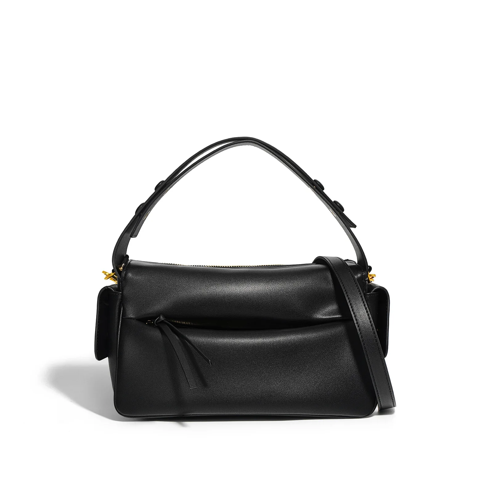 Genuine Leather Handbags for Women 2023 Designer Luxury Solid Color Crossbody Bags Soft Leather Shoulder Bags with Zipper