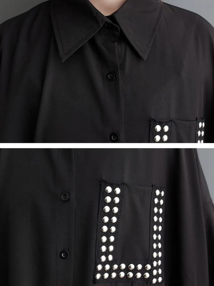 Женская рубашка больших размеров