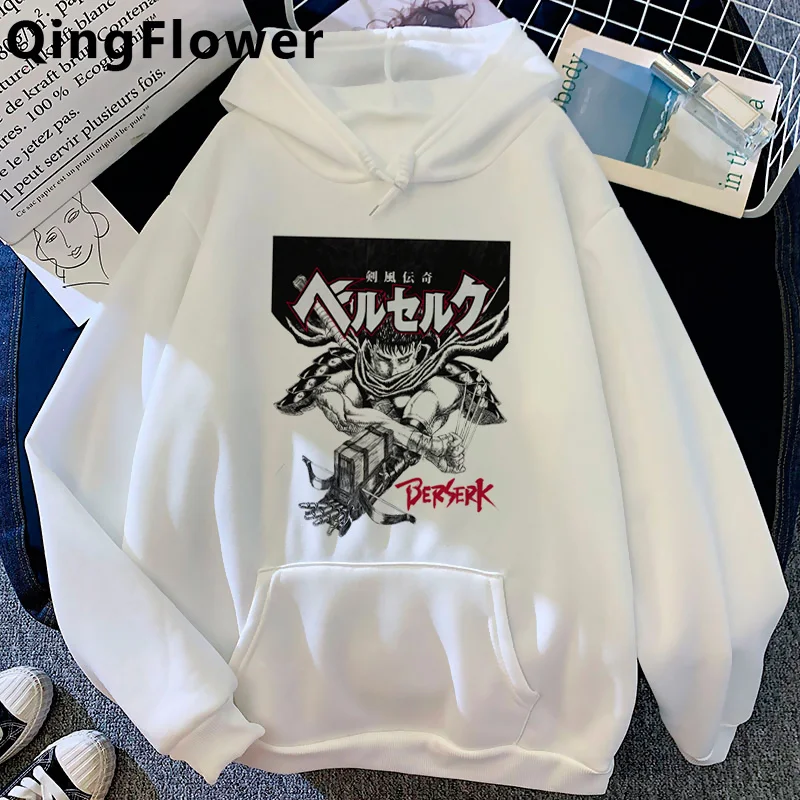 

Berserk Guts hoodies male streetwear Oversized Ulzzang printed men hoody anime