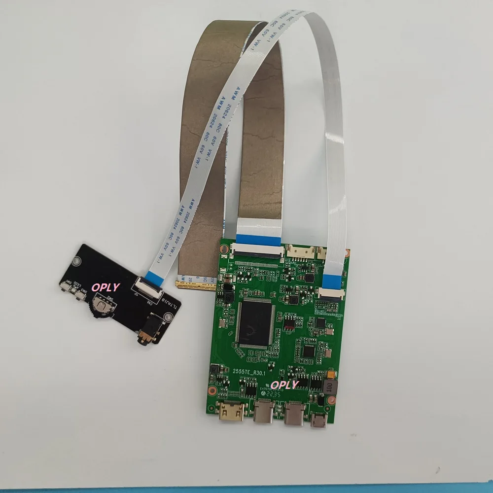 

kit for NL192108AC21-01 NL192108BC18 NT156FHM NV133FHM 1920X1080 EDP Controller board Type-C Micro USB Mini HDMI-compatible LED