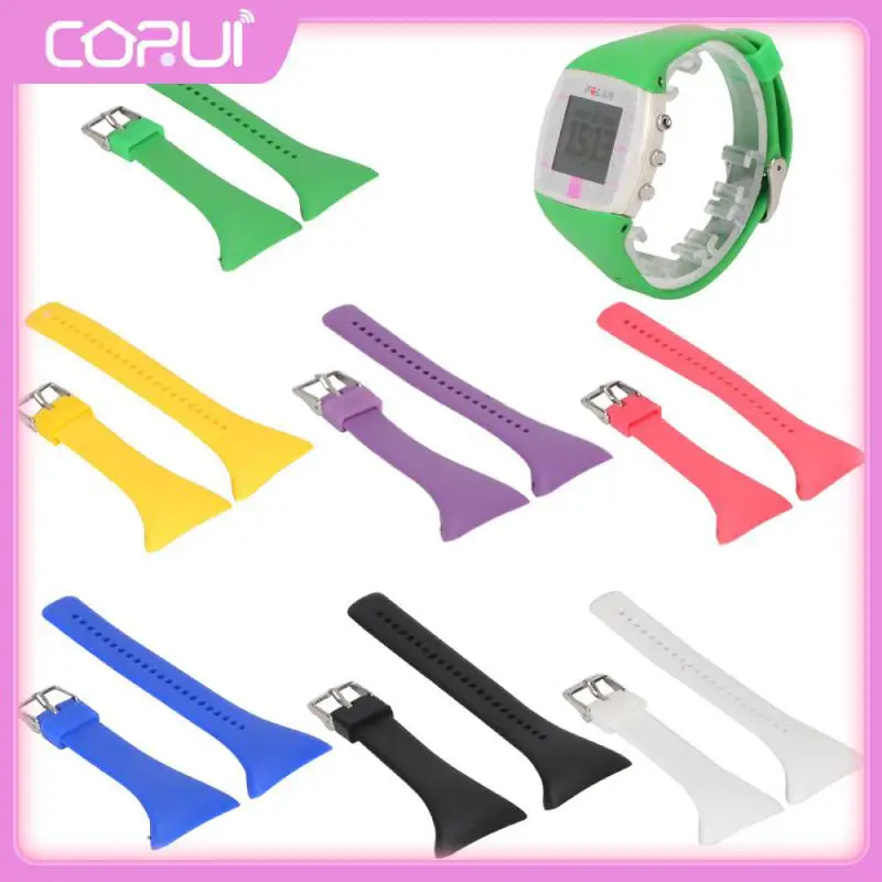 

Silicone Rubber Watch Band Wrist Strap for POLAR FT4 FT7 Watch Colorful Replacement WatchBand for Polar Ft4 Ft 7 Drop Shipping