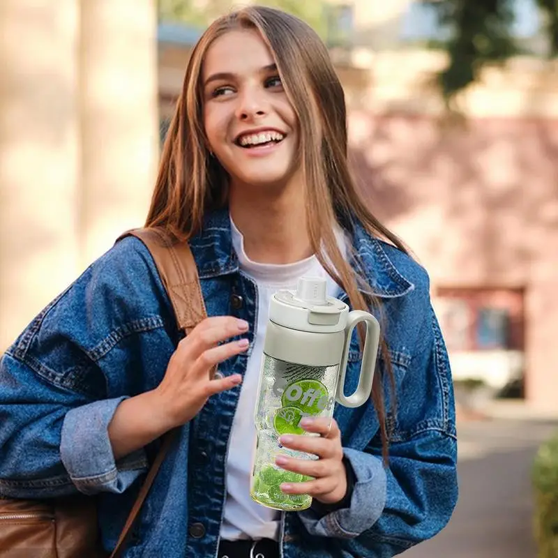 Кофейная стеклянная крышка соломенная чашка для воды красивая герметичная