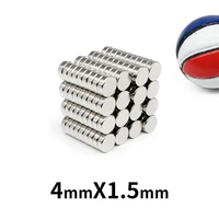 5010020050010003000pcs 4x1 5 round neodymium strong magnet small permanent powerful magnetic magnets disc 4x1 5mm 41 5