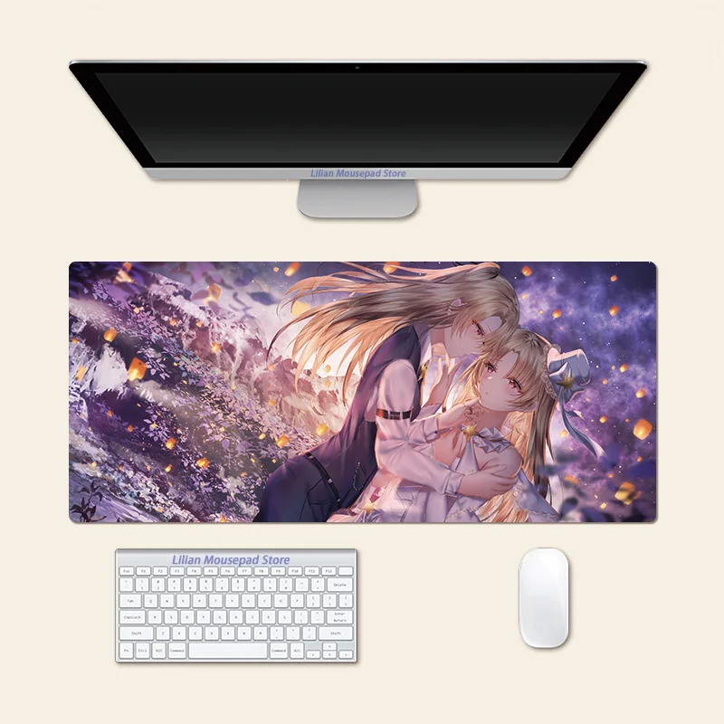 Большой коврик для мыши Cleveland Azur Lane в стиле аниме игровой офисный настольный