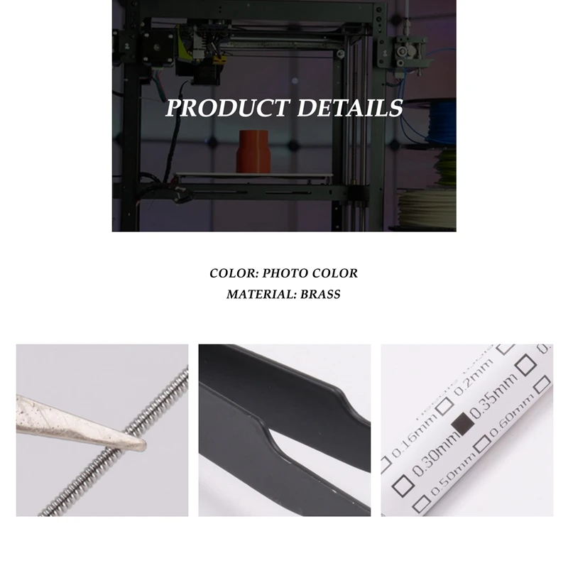 Комплект насадок и чистящих инструментов для 3D-принтера 0 4 мм Mk8 иглы 1 упаковка