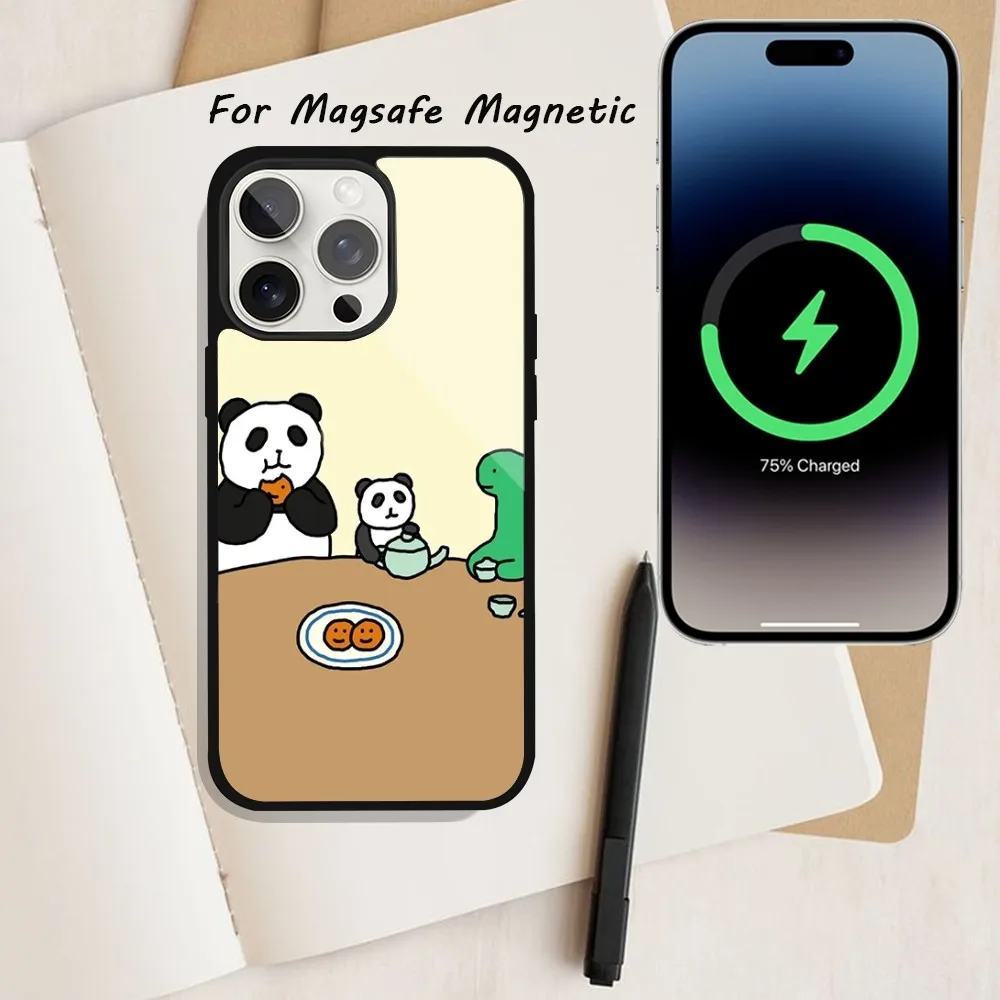 Милый Чехол Для Телефона J-Joguman Studios iPhone 15/14/13/12/11 Pro Plus Max Magsafe — Совместимость С