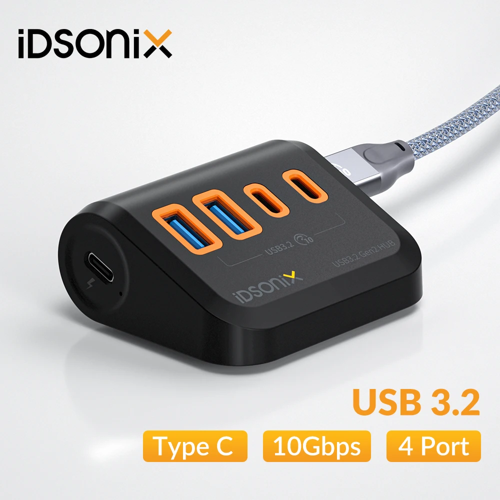 

iDsonix Type C HUB USB 3.2 Docking Station Hub Splitter USB Adapter Multi Port Several Socket OTG For Laptop PC Computer Macbook