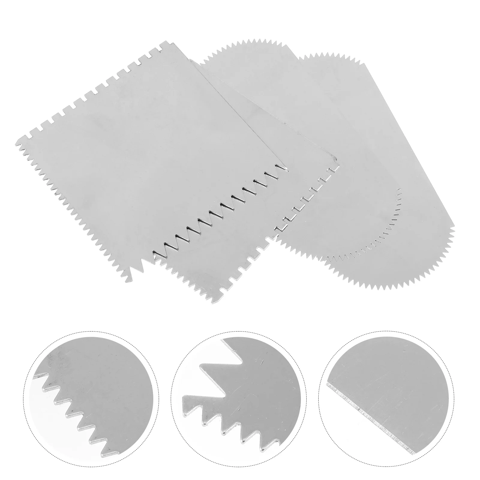 

Скребок зубчатый из нержавеющей стали, 4 шт.