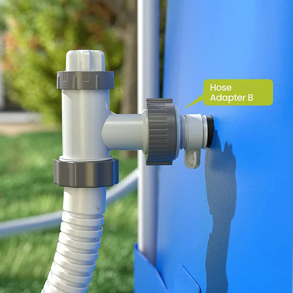 Адаптер для шланга Intex запасные части насоса от 1 25 до 5 дюйма внешних горячих ванн