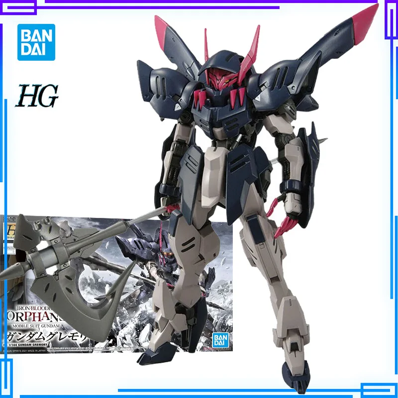 

Mobile Suit Gundam: Iron-Blooded Orphans Moon Steel Gremory Model Kits Bandai Original HG IBO 1/144 Gunpla Modles Anime Figures