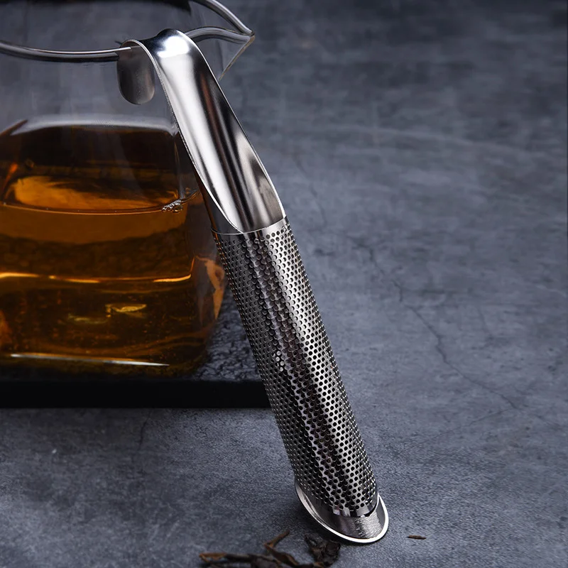 Tea Strainer Amazing 304 Stainless Steel Infuser Pipe Design Touch Feel Holder Tool Spoon Filter Kitchen Accessories |
