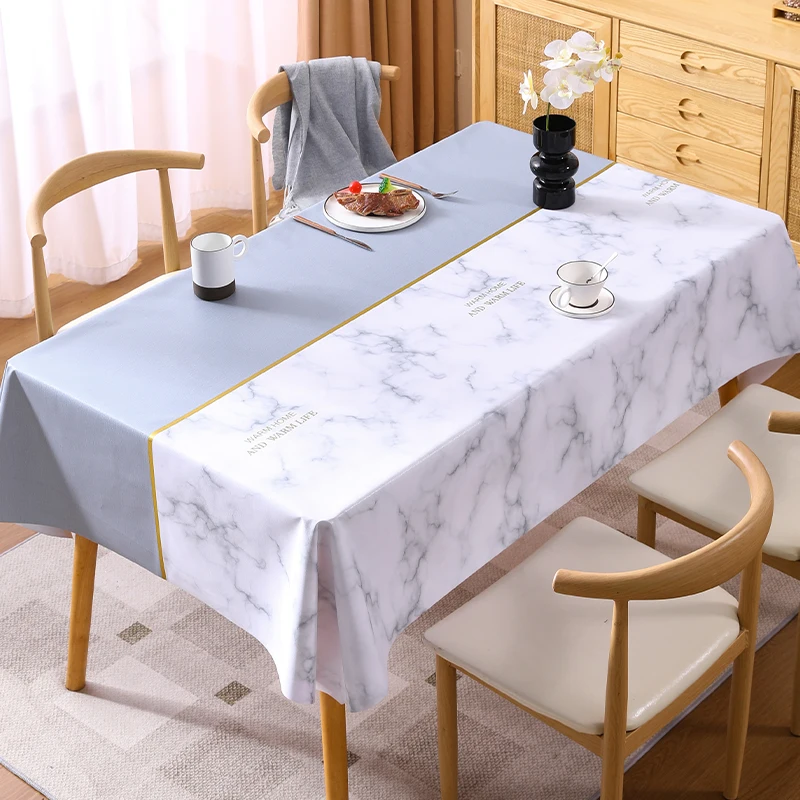 

Household Covering Cloth New Table Cloth No Wash, Waterproof, Oil Resistant, and Scalding Rectangle