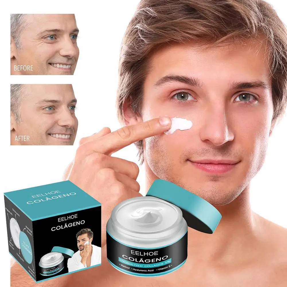 

30 г мужской антивозрастной коллагеновый крем для лица женский увлажняющий отбеливание ярче крем для ухода за кожей