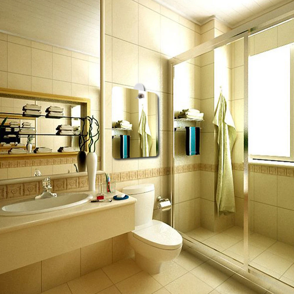 

Shaving Mirrors Makeup Mirror Hotel Hung Part Replacement Sticker Tool Wall Mounted Adapter Assembly Bathroom Durable