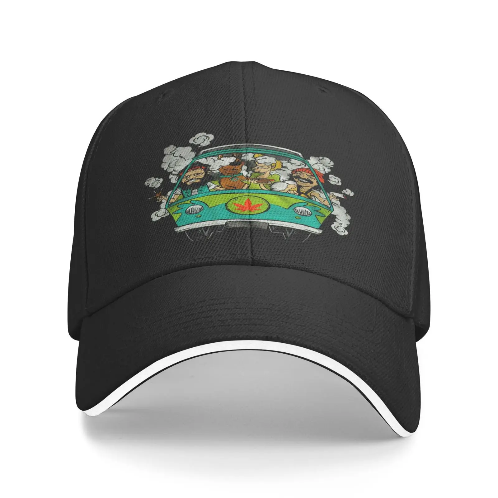 

Cheech And Chong с Scooby Smoke 836, мужские шапки, Мужская кепка, Балаклава, Кепка для гольфа, бейсболка для мужчин, кепка s, кепка для мужчин
