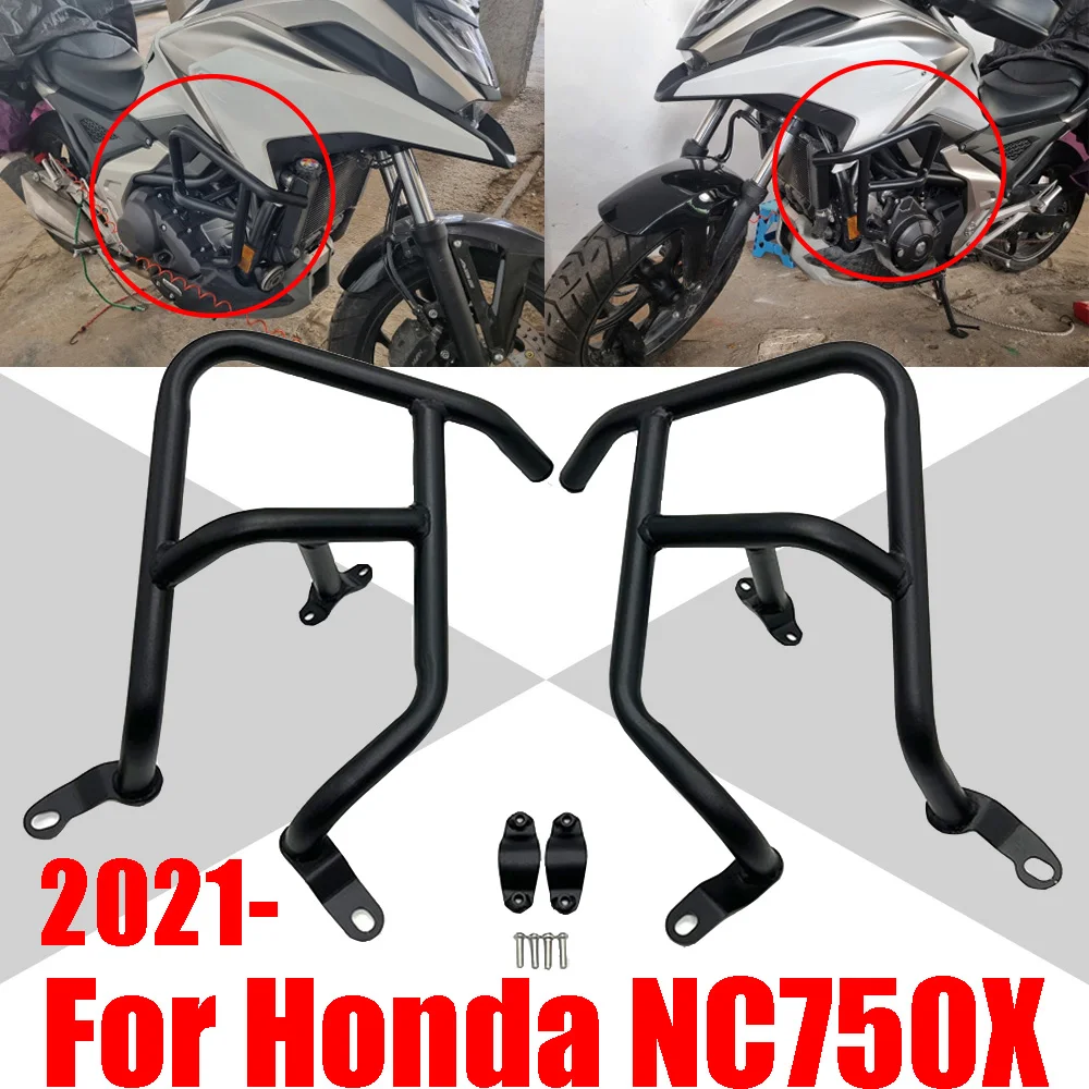 

Аксессуары для мотоциклов Honda NC750X NC750 NC 750 X 750X 2021 2022, защита двигателя, полосы столкновения, бампер, защита рамы