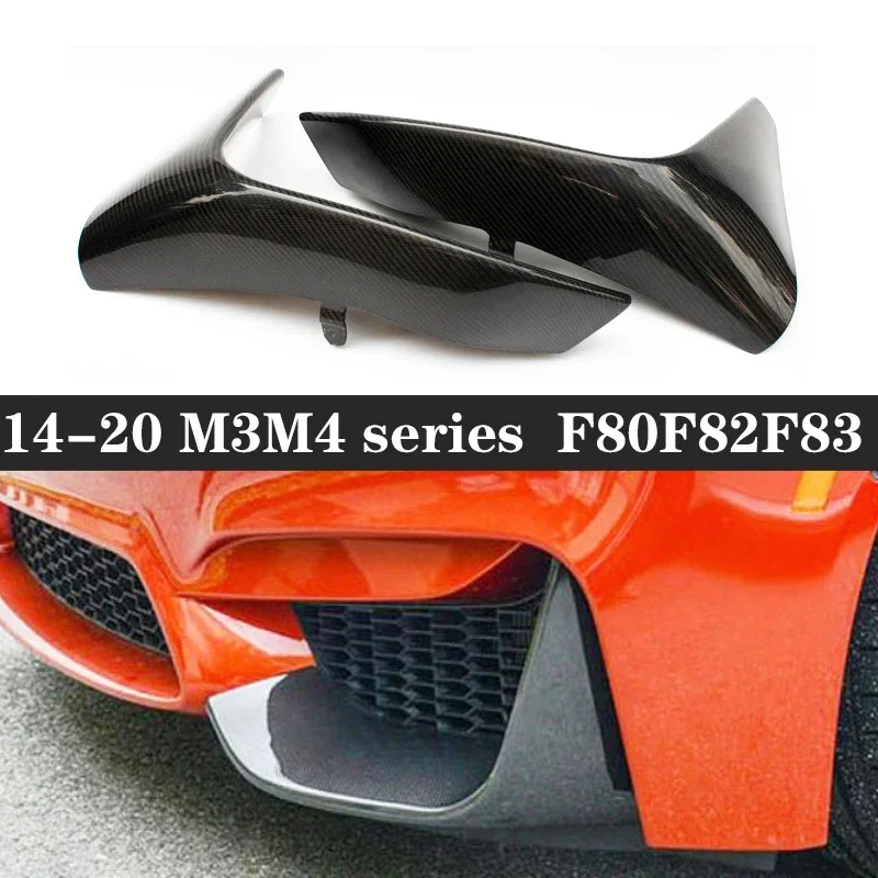 Для BMW M3 F80 M4 F82 F83 угловая обертка из углеродного волокна автомобильный бампер