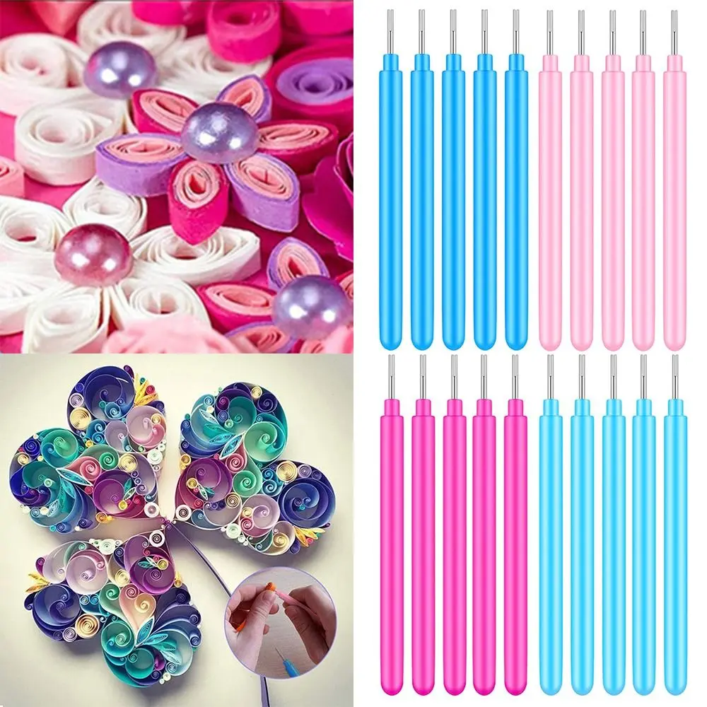 

New Practical Craft Kids Toy Quilling Pen Curling Winder Tool Origami Plate Paper Quilling