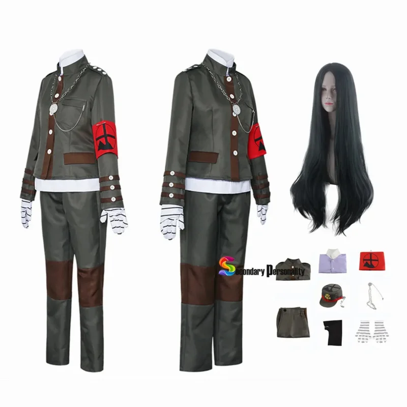 Новинка 2021 модная аниме Danganronpa Korekiyo Shinguji униформа топ брюки полный комплект