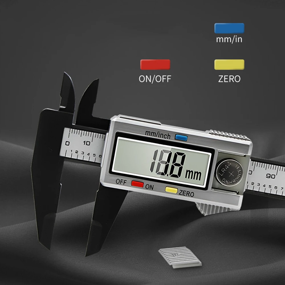 

Электронный цифровой штангенциркуль 6 дюймов штангенциркуль 100 мм калипер микрометр цифровая линейка измерительные инструменты 0-150 мм