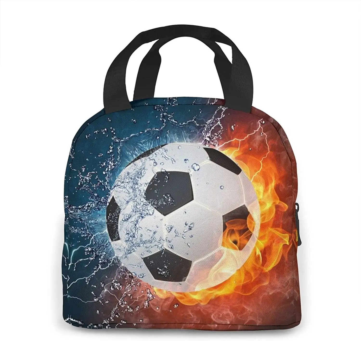 Многоразовый Ланч-бокс для мужчин и женщин Термосумка с изоляцией футбольных