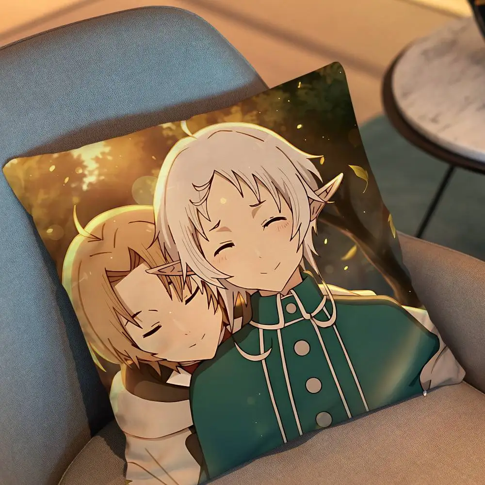 Чехол для подушки Eris Boreas Greyrat Mushoku Tensei, подходит для дивана, автомобиля, спальни, офиса, декоративная наволочка для подушек (art.: 3920db70ad3db) - 3920db70ad3db