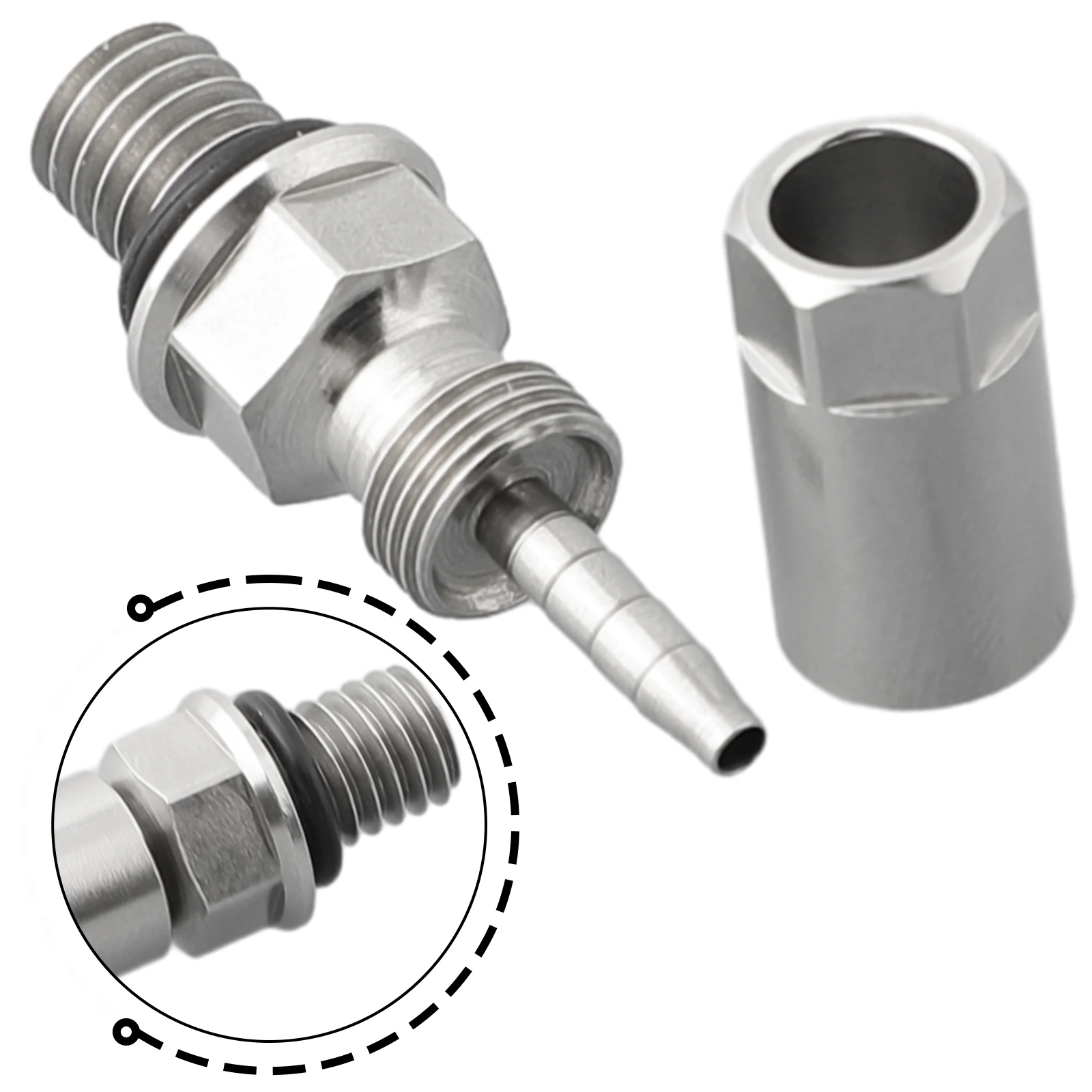 1 комплект тормозного шланга оливковый разъем адаптер для велосипедного