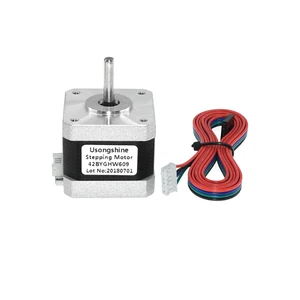 42 Stepper Motor Nema 17 42BYGHW609 Two-phase Four-wire 0.4N.M1.5A 3D Printer Motor Engraving Machine Motor