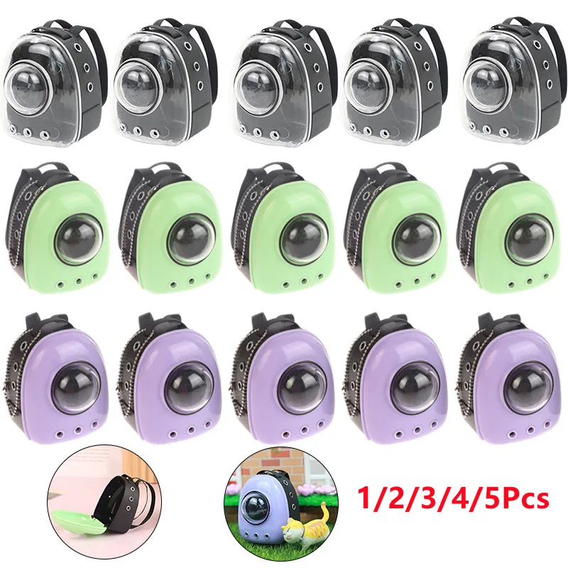 1/2/3/4/5 шт. 1/6 миниатюрный рюкзак для кукол сумка домашних питомцев путешествий