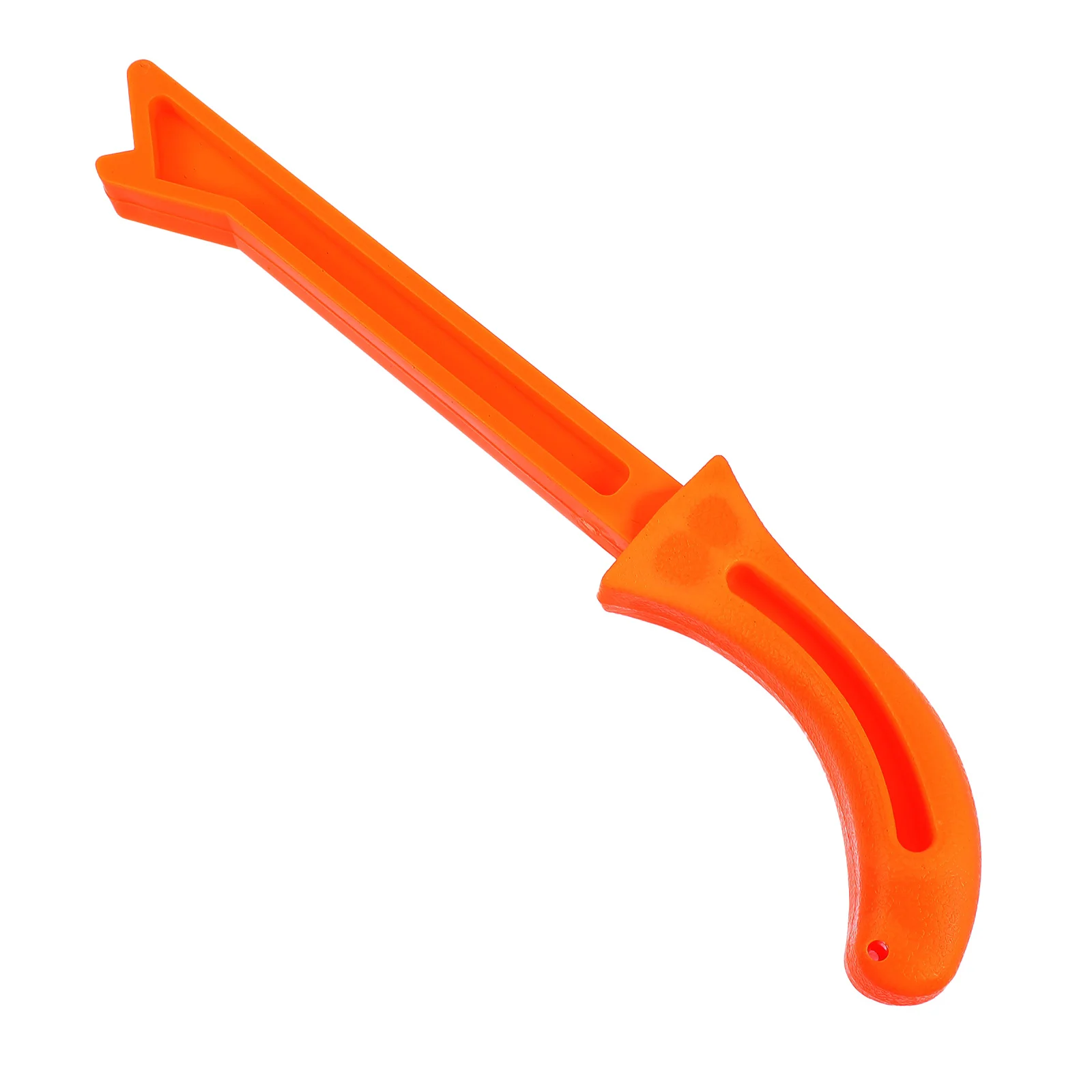 

1Pc Flatten Woodworking Push Handle Supply Woodworking Supply (Orange)