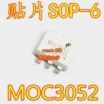 10 шт. Оригинальный запас MOC3052 SOP6 MOC3052SR2M