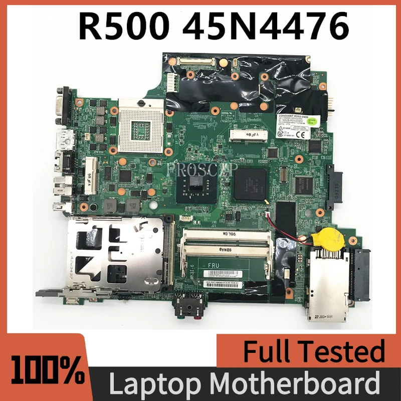 45N4476 Free Shipping High Quality Mainboard For Lenovo ThinkPad R500 Laptop Motherboard DDR3 100% Full Working Well