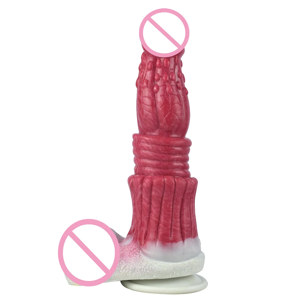 NNSX волк фаллоимитатор с присоской настоящая головка для пениса большие яички