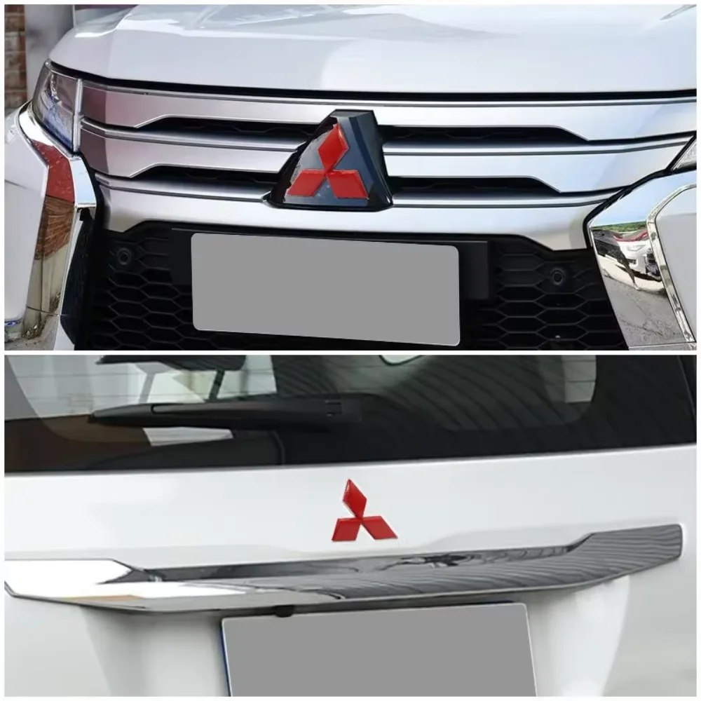 Фото 1 шт. Mitsubishi Outlander RalliArt ASX Pajero Lancer, логотип автомобиля, эмблема, капот, передний и задний хвостовой знак, наклейка, аксессуары №3