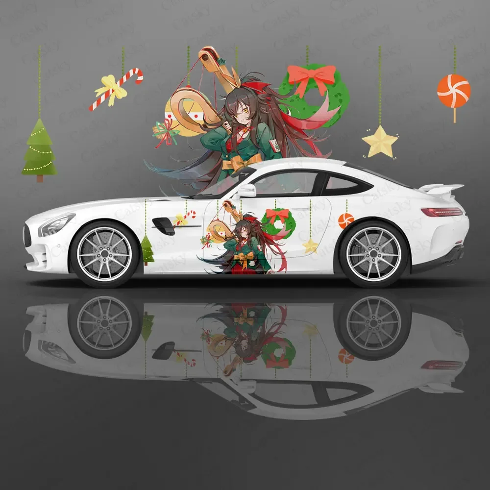 Кафка (arknight) аниме девушка автомобиль наклейка цветок виниловые автомобильные