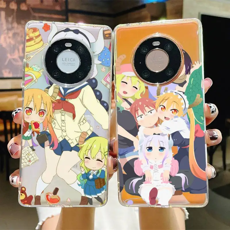 

Dragon Maid Anime Phone Case for Samsung S20 ULTRA S30 for Redmi 8 for Xiaomi Note10 for Huawei Y6 Y5 cover