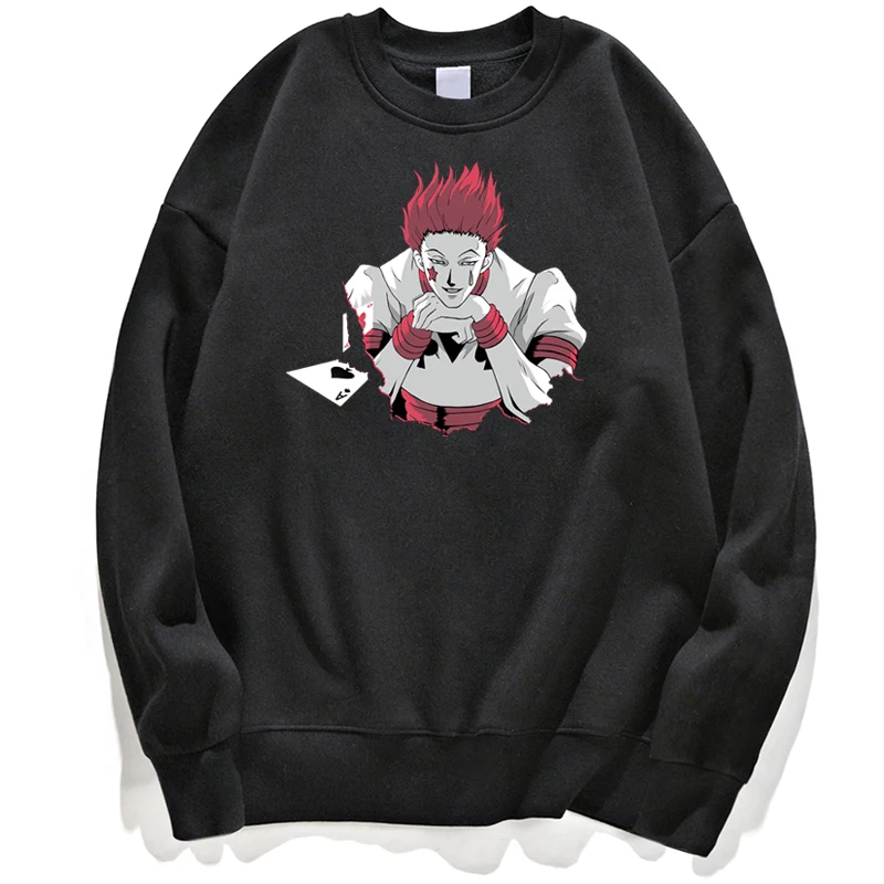 Толстовка Hunter X Hxh Hunterxhunter аниме Hisoka мужской джемпер свитшот толстовки пуловеры