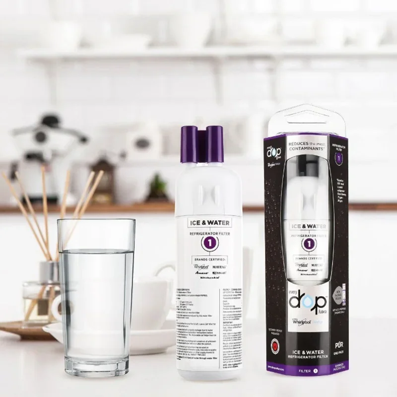 1 шт. 5 замена фильтра для воды на холодильник Everydrop Whirpool EDR1RXD1 W 10295370 A 9081 Drop Filter P8RFWB2L