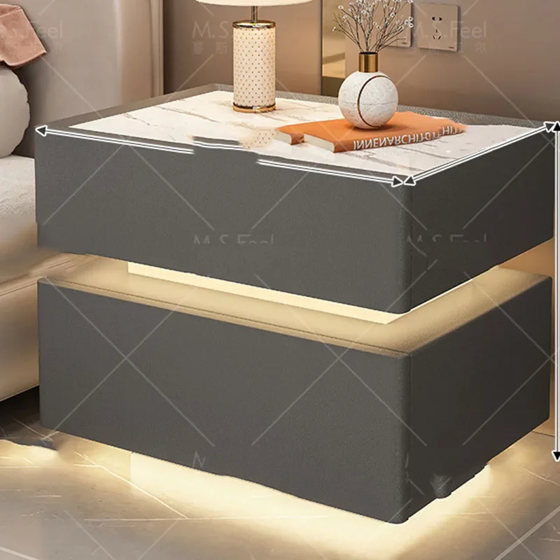 Модульная ночная тумбочка для спальни квадратные шкафы в скандинавском стиле