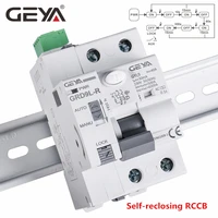 geya 6ka elcb rccb 2p automatic reclosing device remote control circuit breaker recloser rcd 40a 63a 30ma