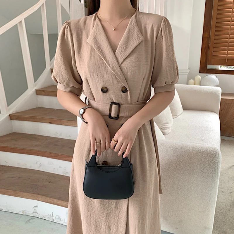 Женское Сетчатое платье с коротким рукавом однотонное элегантное