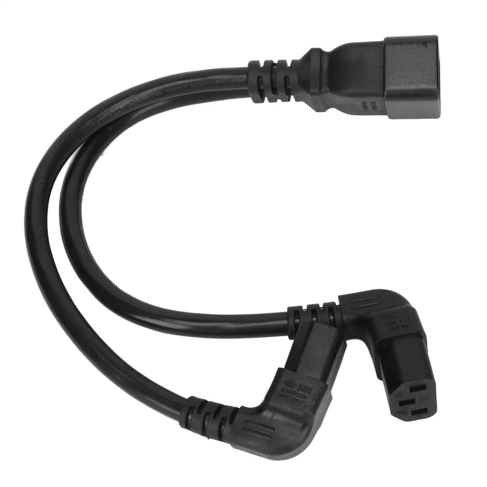 Кабель питания с разветвителем IEC320 C20 на Dual C13 Y 12 6 дюйма прямоугольный для