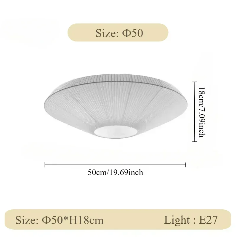 

Потолочный тканевый светильник Winfordo