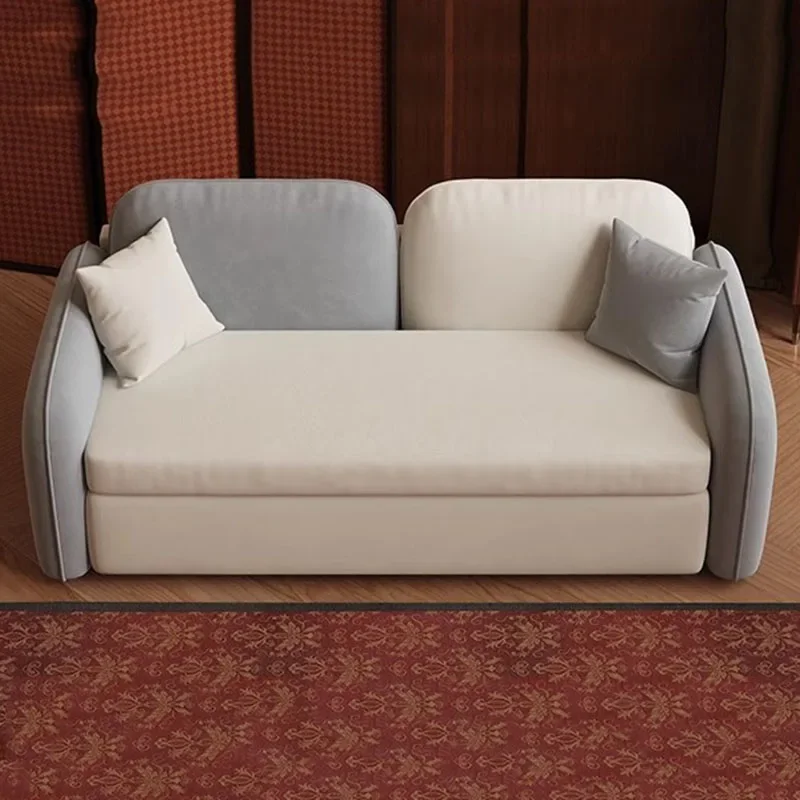 Многофункциональный двойной диван для гостиной скандинавский наполнитель